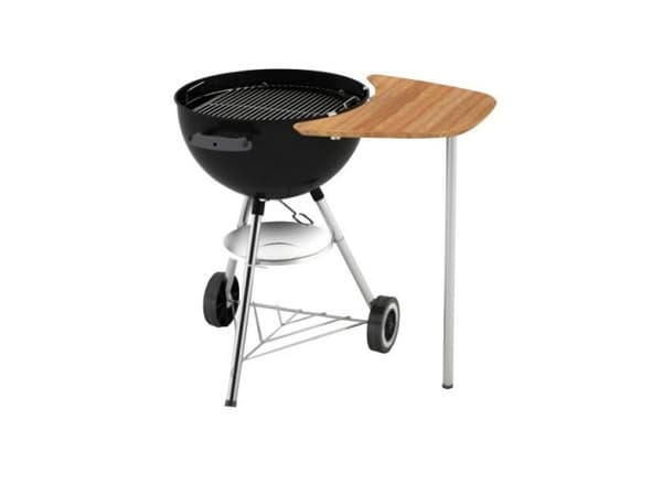 Weber 17638, Sidobord, Silver, Trä, Bamboo, Metall