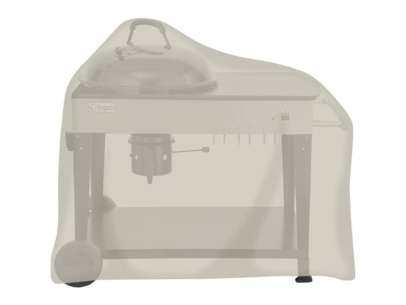 tepro Garten Kugle, Grillvogn Grill beskyttelseshætte Beige