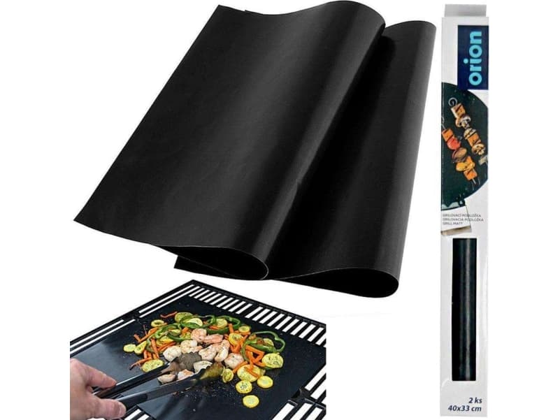 Orion 2x Teflon GRILLING MAT for baking grill 40x33 cm