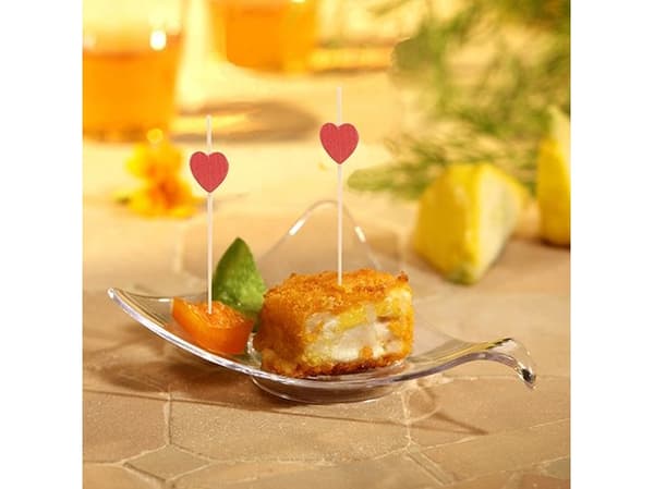 Papstar 84665, Bamboo, Luonnollinen, 7 cm, 100 kpl