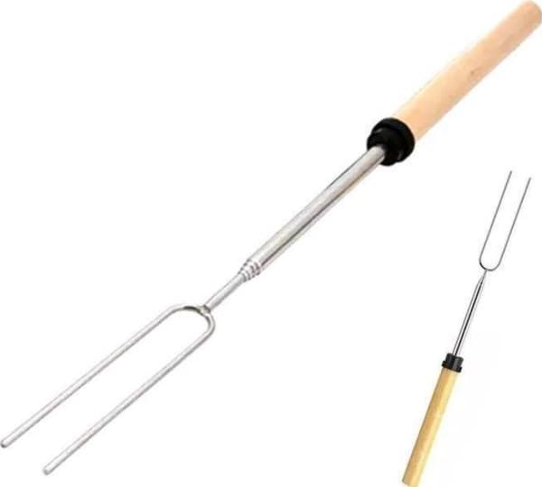 Aptel TELESCOPIC FORK FOR BAKING SAUSAGES Grill 82.5cm AG705B