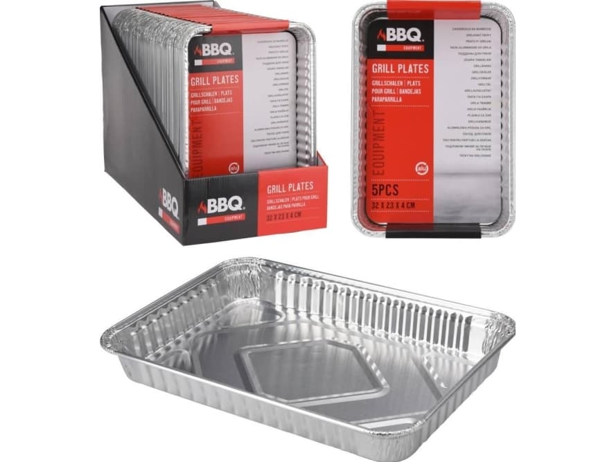 Affek Design Grill trays 32x23x4 cm, 5 pcs