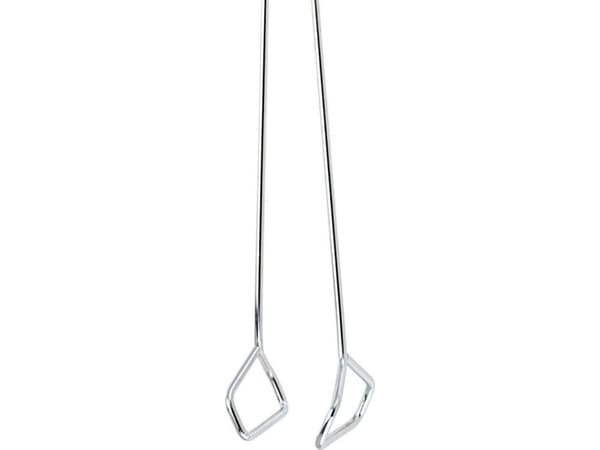 BBQ STEEL tang for grilling, grilling, rotering, servering, 35,5 cm