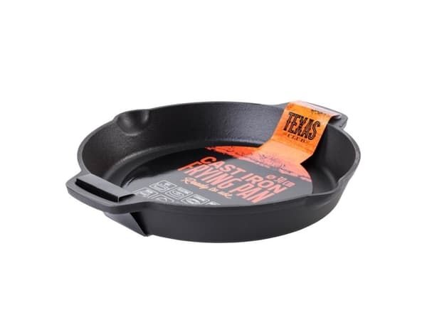 Texas Club Støpejernsstekepanne med korte håndtak, 30 cm