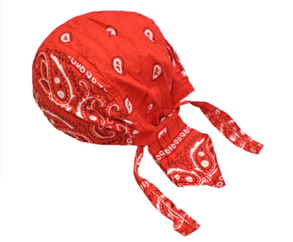 Röd Zandana Pirat Scarf