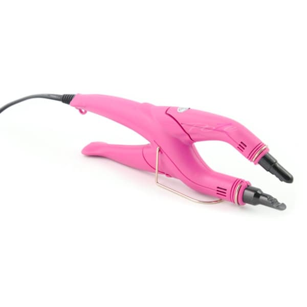 Värmetång - Keratinslingor #Pink
