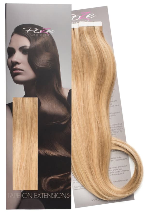 Poze Standard Tape On Extensions - 52g Glam Blonde 10B/11N - 50cm