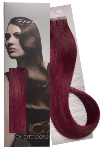 Poze Standard Tape On Extensions - 52g Red Passion 5RV - 50cm