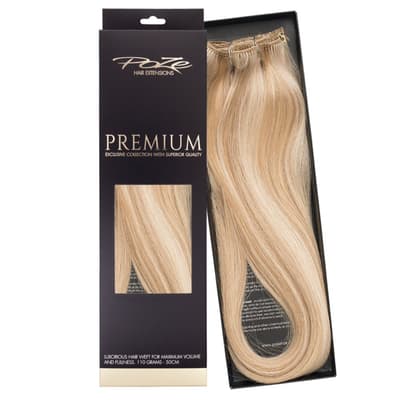 Poze Premium Hårträns Hårförlängning - 110g Sunkissed Beige 12NA/10B - 50cm