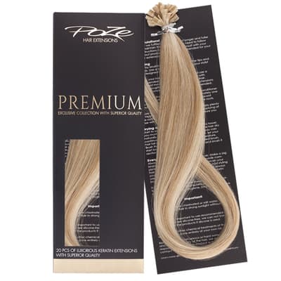 Poze Premium Keratin Extensions Sunkissed Beige 12NA/10B - 50cm