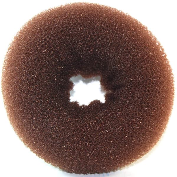 Hair Bun - 23cm Brun