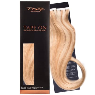 Poze Standard Tape On Extensions - 52g Sunkissed Beige 12NA/10B - 50cm