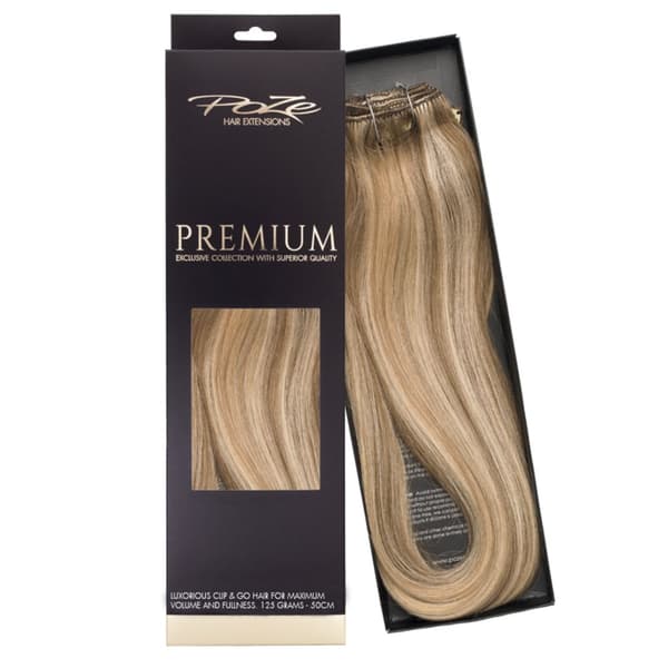 Poze Premium Clip & Go Löshår - 125g Ash Mix 8A/10NV - 50cm