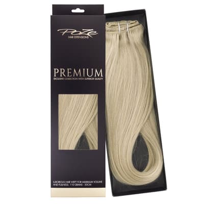 Poze Premium Hårträns Hårförlängning - 110g Sensation Blonde 10NV/10V - 50cm