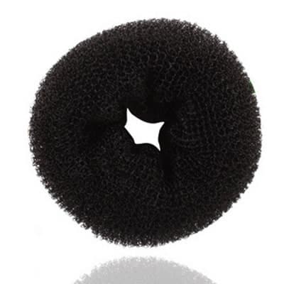 Hårdonut/Donut för håruppsättningar (svart)