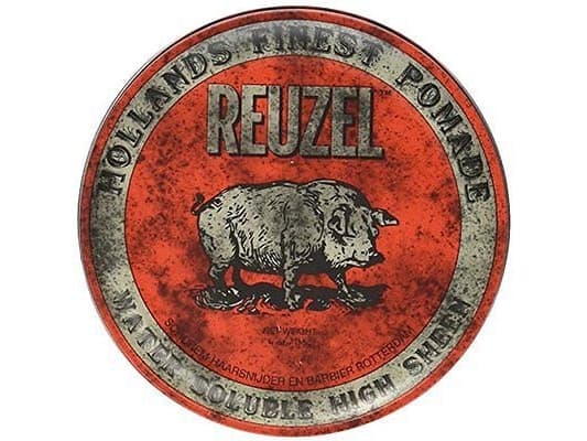REUZEL Styling Red Pomade Water Soluble hair pomade with medium hold and high shine for men 113g
