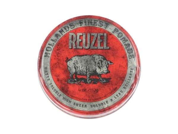 REUZEL Styling Red Pomade Water Soluble hair pomade with medium hold and high shine for men 113g