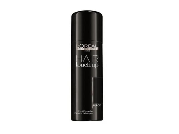 L'Oreal Professionnel Hair Touch Up concealer for retusjering av røtter og grått hår Svart 75ml