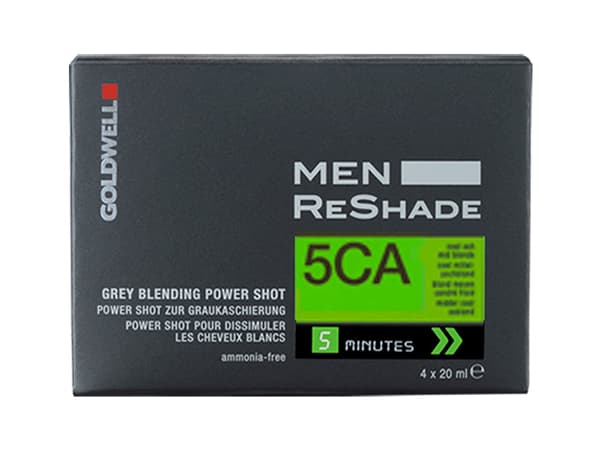 Hårfarge for menn Goldwell Men Reshade 5CA, Ashy Light Brown, 4x20ml Hårfarge for menn Goldwell Men Reshade 5CA, Ashy Light Brown, 4x20ml