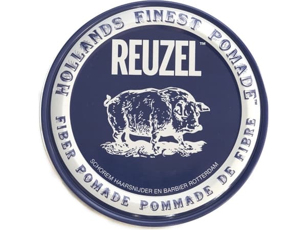REUZEL_Hollands Finest Pomade strong fibrous water-based pomade Navy 35g