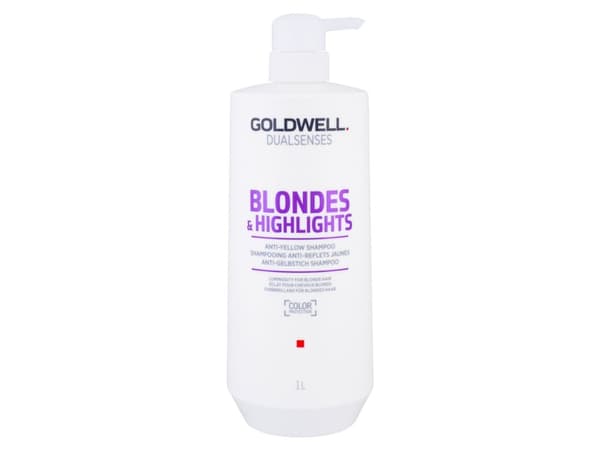 Goldwell DUALSENSES Blondiner & Highlights Anti Yellow Neutralizing shampoo for blondt hår 1000 ml
