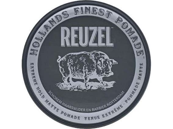 REUZEL_Hollands Finest Pomade firm-fixing water-based pomade Black 113g