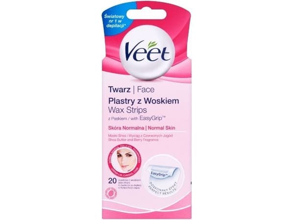VEET_Easy-Gelwax precision wax patches for facial hair removal 20pcs