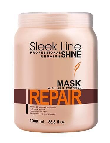 STAPIZ Sleek Line Repair Mask with silk mask for damaged hair 1000ml