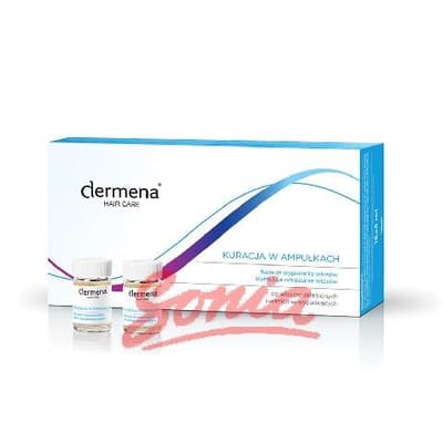 DERMENA Hair Care Treatment in inhibiting hair loss ampoules 15 x 5ml