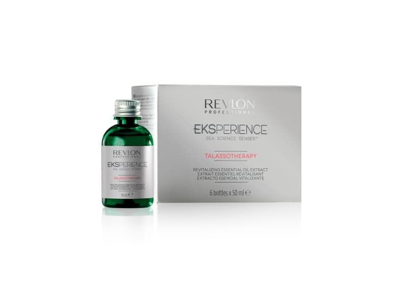 Revlon Eksperience Talassotherapy Revitalizing Oil, 50 ml, Flaska, Sprött hår, Fint hår, Håravfall, Motverkar håravfall, Återupplivande, Mentol, Rosm