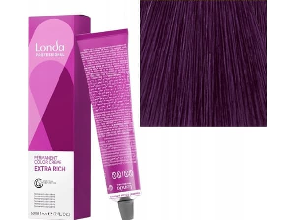 Permanent Color Extra Rich Creme Permanent kort og lilla hårfarge