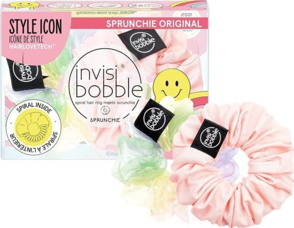 InvisiBobble Sprunchie Retro Dreamin' Hue-Man Love