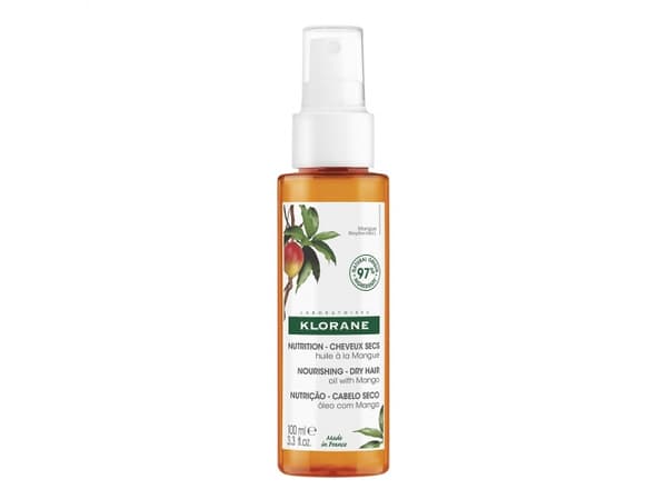 KLORANE _Oil Nourishinf Dry Hair nærende hårolje med Mango 100ml
