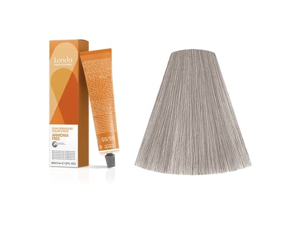 Londa Professional, Londacolor, Ammoniakkfri, Demi-permanent hårfarge, 8/81 Hellblond Perl-Asch, 60 ml