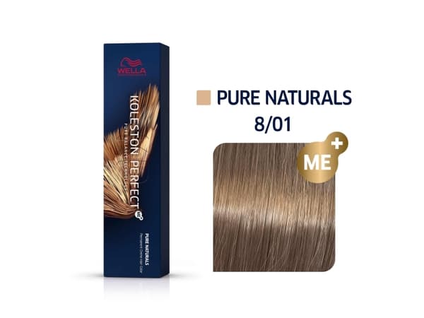 Wella Professionals Koleston Perfect Me+ Pure Naturals 8/01 60 ml