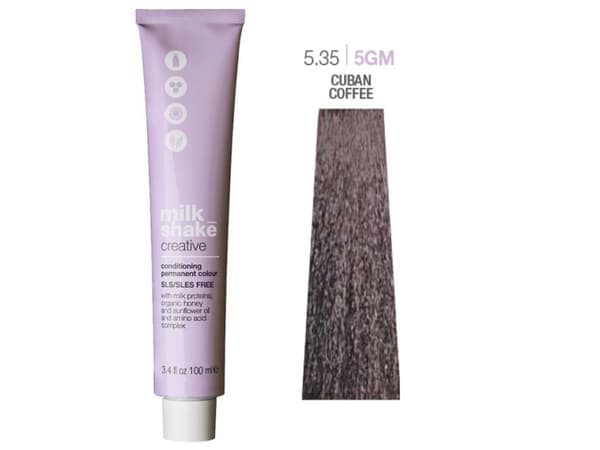 Milk Shake Creative 5.355GM, Kuubalainen kahvi tummanruskea, 100ml