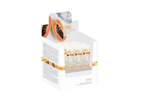 Lotion for tørt hår Milk Shake Moisture Plus, 12x12ml