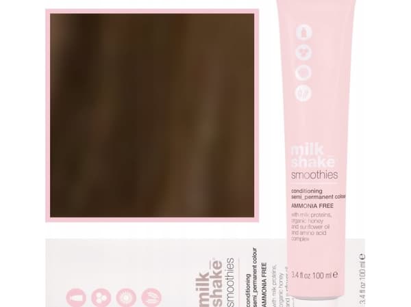 Milk Shake Milk Shake, Smoothies, Ammonia-Free, Semi-Permanent Hair Dye, 6.36G Dark Golden Blond, 100 ml For Women