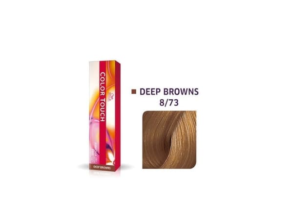 Wella Professionals Wella Professionals, Color Touch, Ammonia-Free, Semi-Permanent Hair Dye, 8/73 Light Blonde Gold Brown, 60 ml For Women