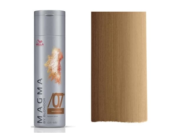 Fargepulver Wella Professionals Magma By Blondor /07+, Dark Chestnut, 120gr