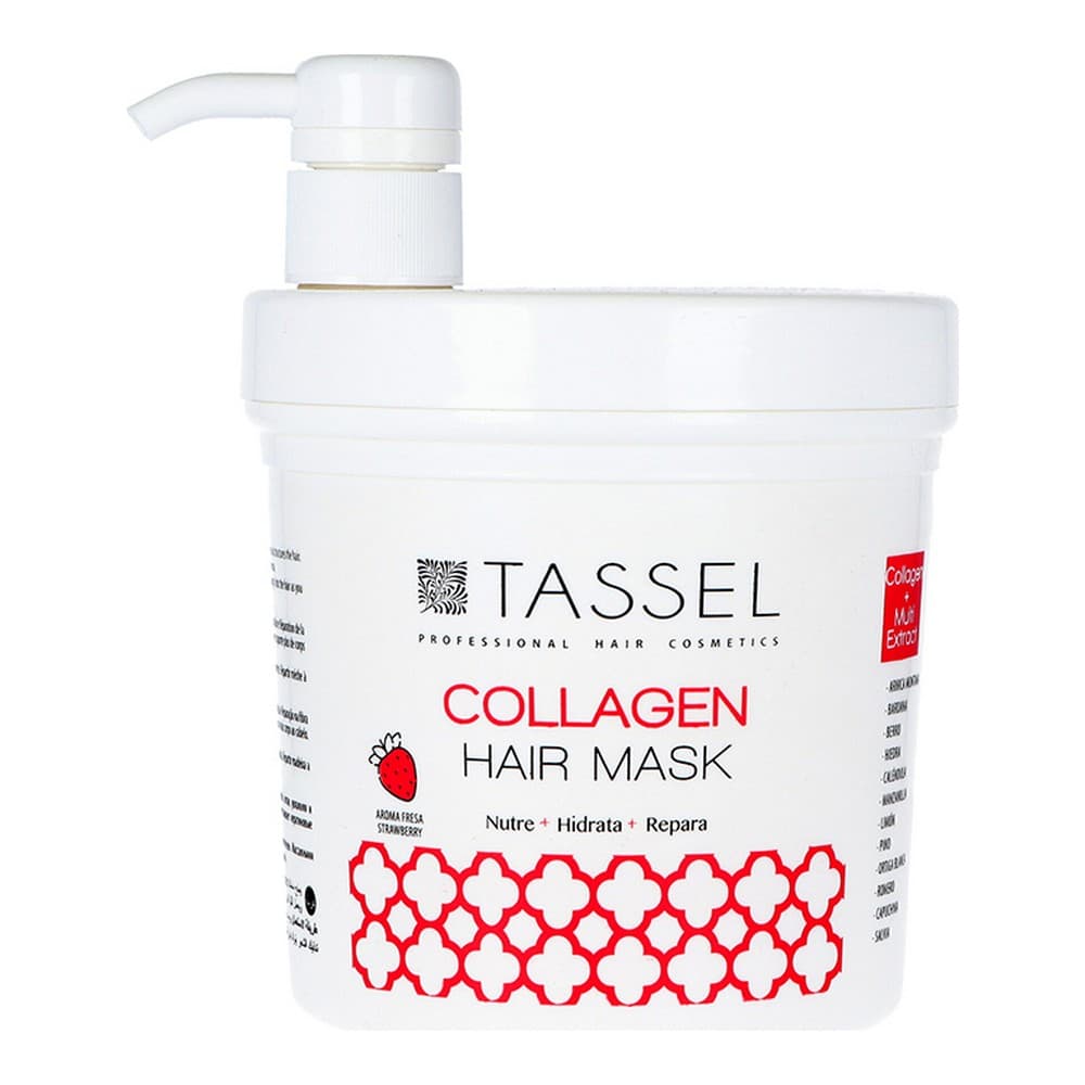 Hårinpackning Eurostil Med kollagen Jordgubbe (1000 ml)