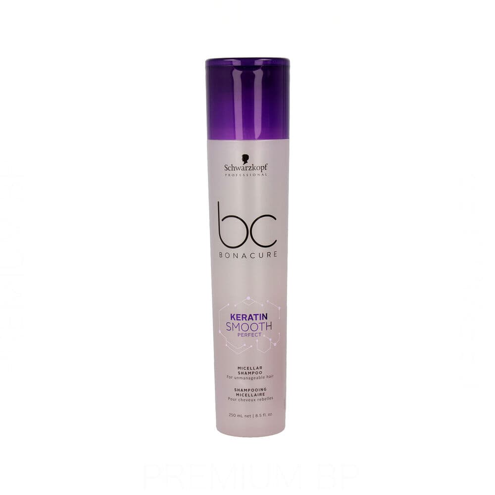 Antifrizz sjampo Schwarzkopf Bonacure Keratina Smooth Micelar (250 ml)