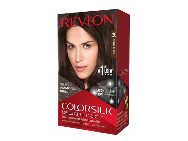 Revlon ColorSilk Beautiful Color, Sort, Brown Black