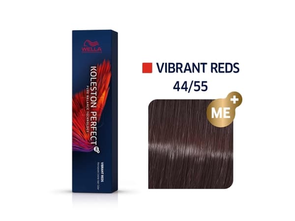 Wella Professionals Wella Professionals, Koleston Perfect Me+, Permanent Hair Dye, 44/55 Medium Brown Intensive Mahogany Intensive, 60 ml For Women