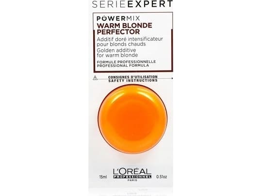 L’Oreal Paris L'Oreal Professionnel, Serie Expert PowerMix Shot, Hair Cream Treatment, Warm Blonde, 15 ml For Women