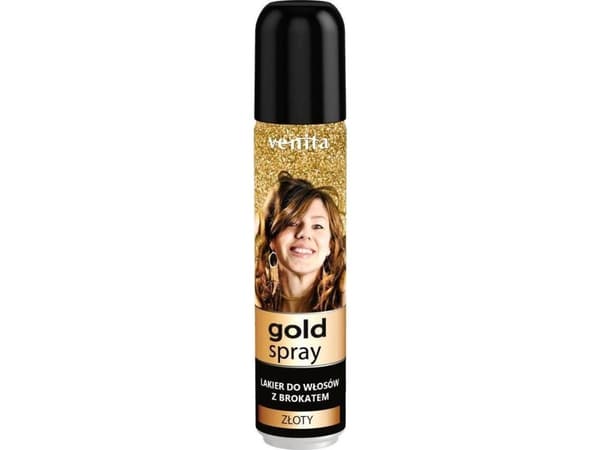 Venita Hårspray med Glitter Gold 75ml