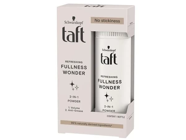 TAFT_Fullness Wonder 2-i-1 hårpudder som gir volum og forfriskning 10g