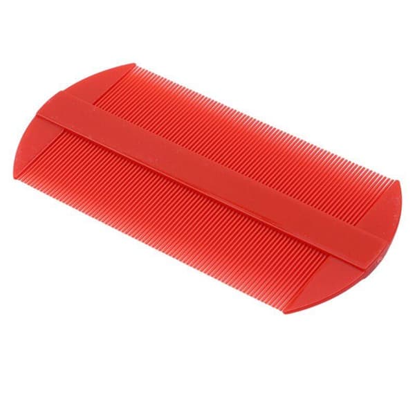 Kaksipuolinen kampa - punainen