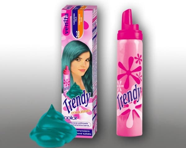 VENITA_Trendy Color Mousse hair color mousse 38 Turquoise Wave 75ml