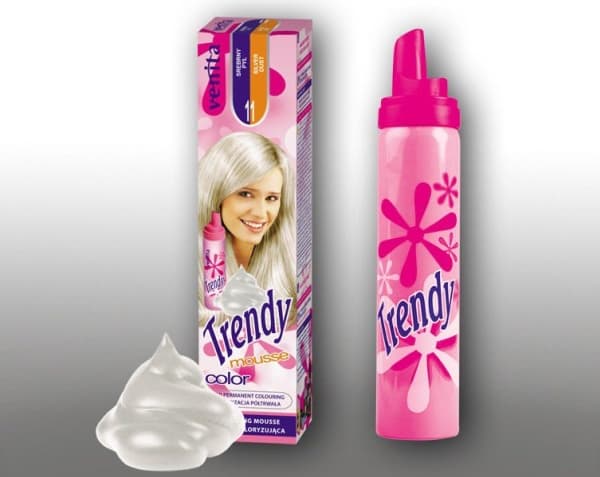 VENITA_Trendy Color Mousse hair color mousse 11 Silver Dust 75ml